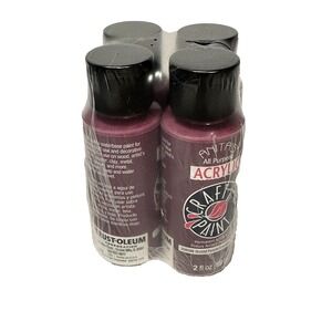 ANITAS ACRYLIC PAINT 4 pack ALL PURPOSE craft paint COLOR ORCHID PURPLE